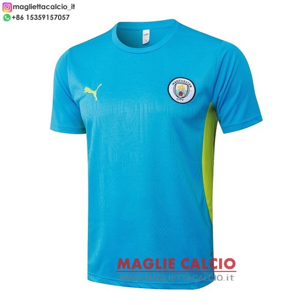 nuova formazione divisione magliette manchester city 2024-2025 blu