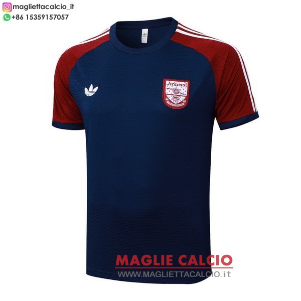 nuova formazione magliette arsenal 2025-2026 blu navy I rosso