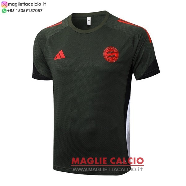 nuova magliette bayern monaco formazione 2025-2026 verde navy