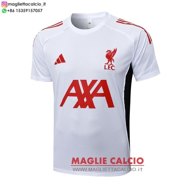 nuova formazione magliette liverpool 2025-2026 bianco rosso