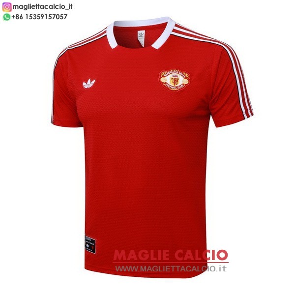 nuova formazione divisione magliette manchester united 2025-2026 rosso bianco