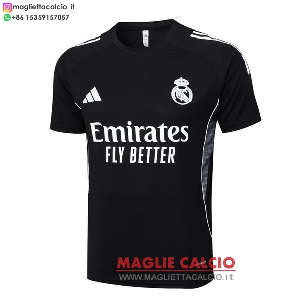 nuova formazione magliette real madrid 2025-2026 nero bianco