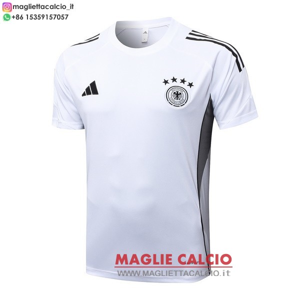 nuova formazione divisione magliette germania 2025 bianco