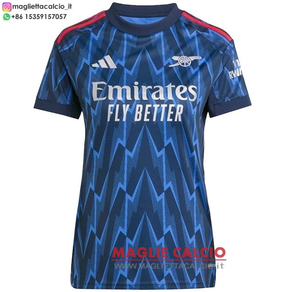 nuova seconda divisione magliette arsenal donna 2025-2026