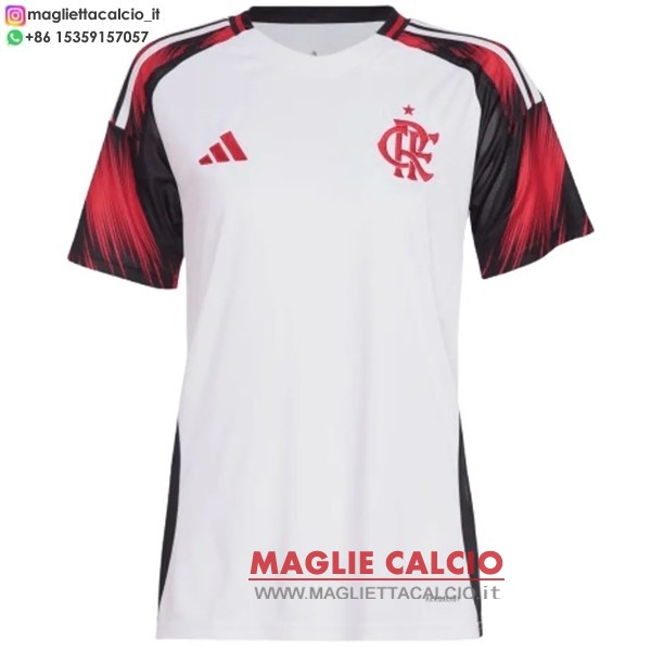 nuova seconda magliette flamengo donna 2025-2026