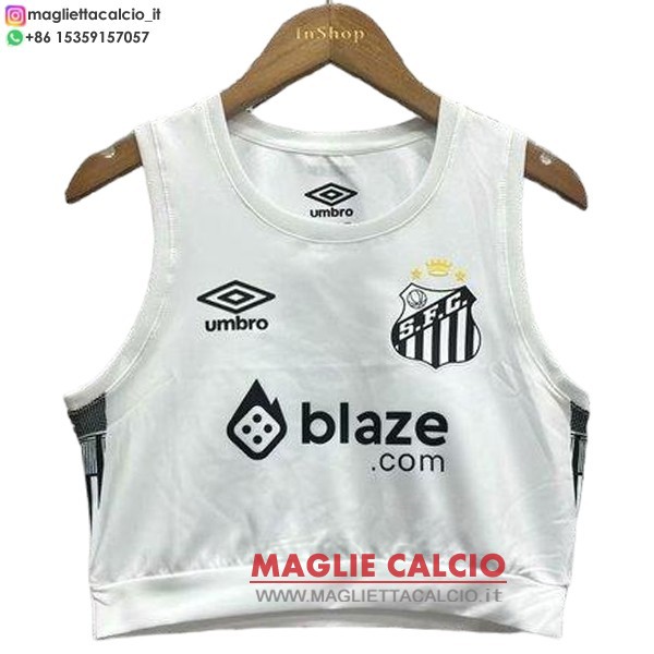 nuova prima senza maniche magliette santos donna 2025-2026