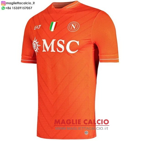 thailandia nuova portiere divisione magliette napoli 2025-2026 arancione