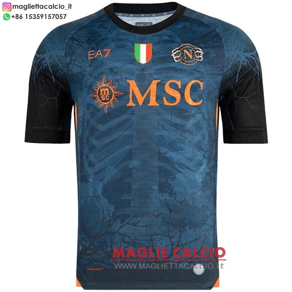 thailandia nuova speciale divisione magliette napoli 2025-2026 blu navy