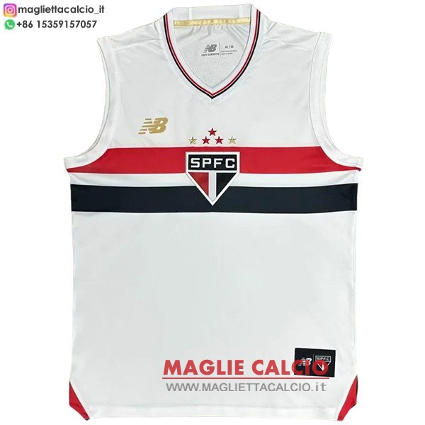 nuova prima senza maniche divisione magliette Sao Paulo 2025-2026