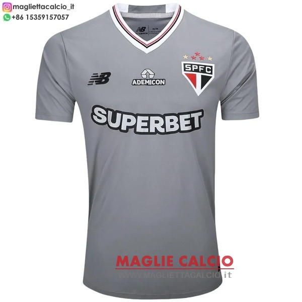 thailandia nuova speciale divisione magliette Sao Paulo 2025-2026 grigio