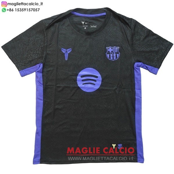 thailandia speciale divisione magliette barcellona 2025-2026 nero II purpureo