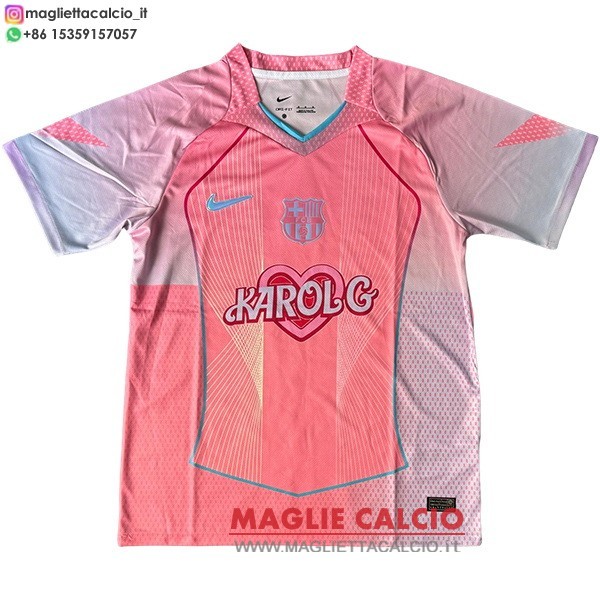 thailandia speciale divisione magliette barcellona 2025-2026 rosa