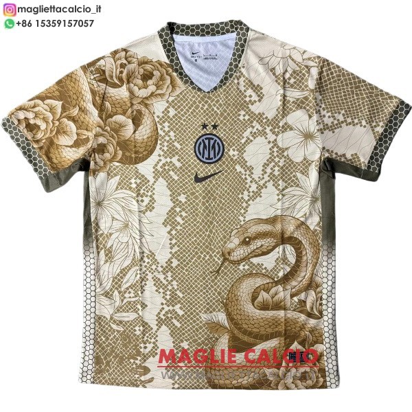 tailandia nuova speciale divisione magliette inter milan 2025-2026 giallo