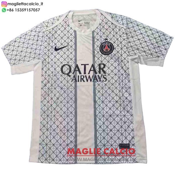 tailandia nuova speciale divisione magliette paris saint germain 2025-2026 blu bianco