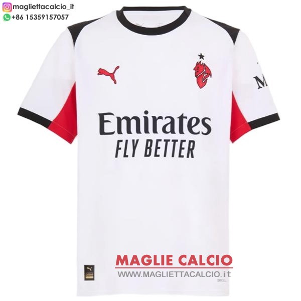 tailandia nuova seconda divisione magliette ac milan 2025-2026