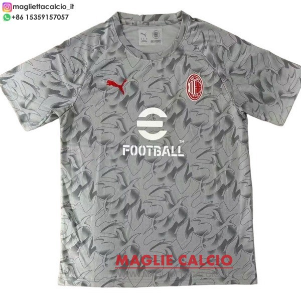 tailandia nuova speciale divisione magliette ac milan 2025-2026 grigio