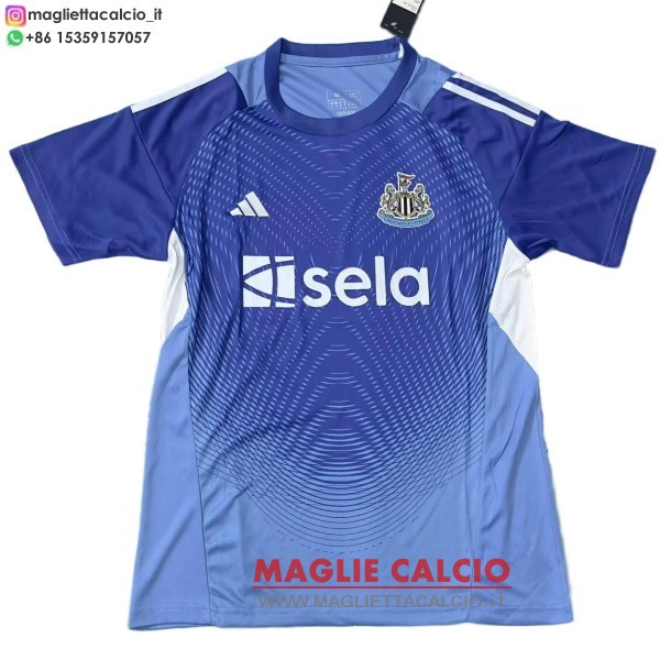 thailandia portiere divisione magliette newcastle united 2025-2026 blu