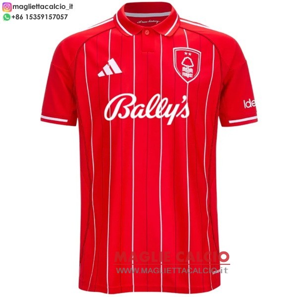 thailandia nuova prima magliette nottingham forest 2025-2026