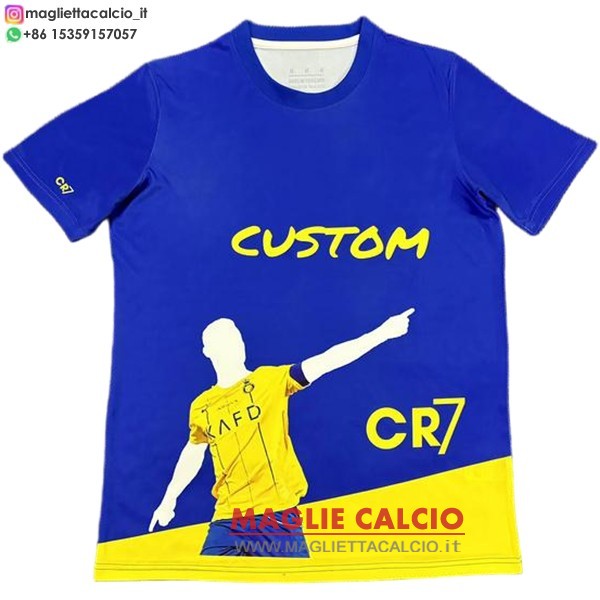 thailandia speciale divisione magliette Al Nassr FC 2025-2026 blu giallo