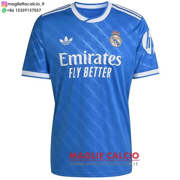 tailandia nuova terza divisione magliette real madrid 2025-2026 bianco