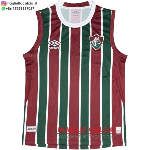nuova prima senza maniche divisione magliette fluminense 2025-2026