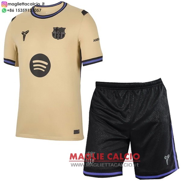 nuova seconda divisione magliette set completo uomo barcellona 2025-2026