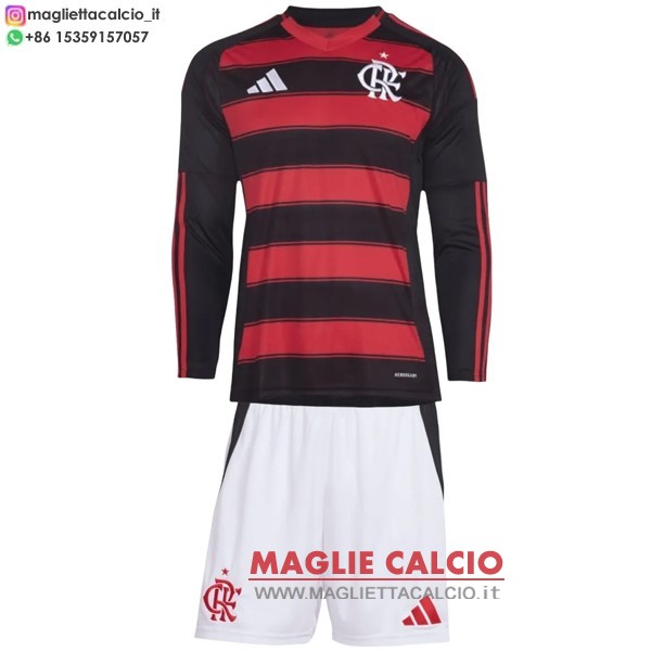 nuova prima ML magliette flamengo set completo bambino 2025-2026