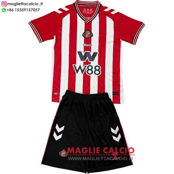 nuova prima divisione magliette Sunderland set completo uomo 2025-2026