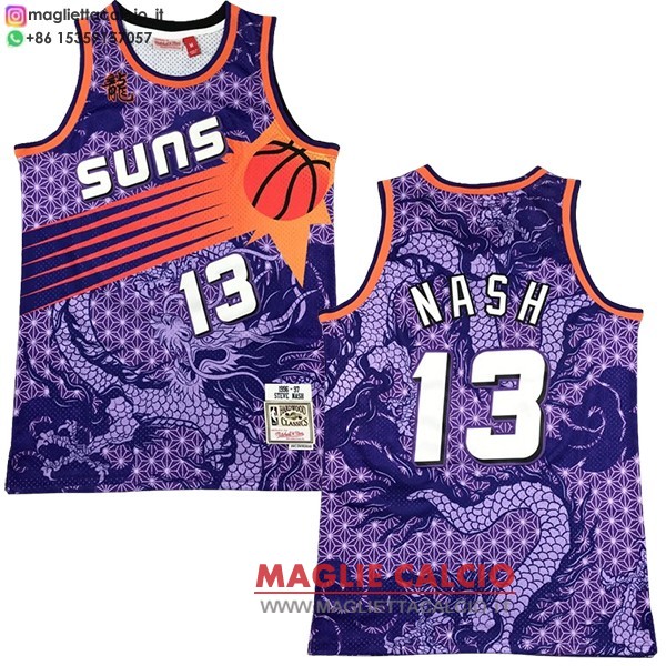 nba Retro magliette Phoenix Suns #13