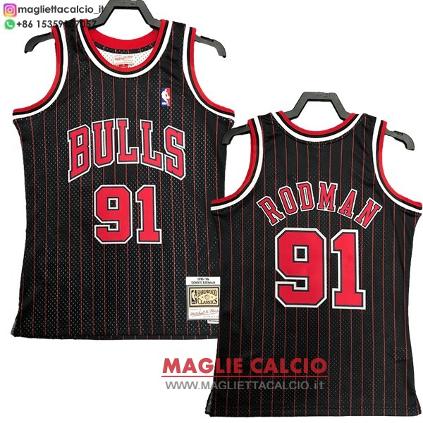 nba Retro magliette Chicago Bulls #91