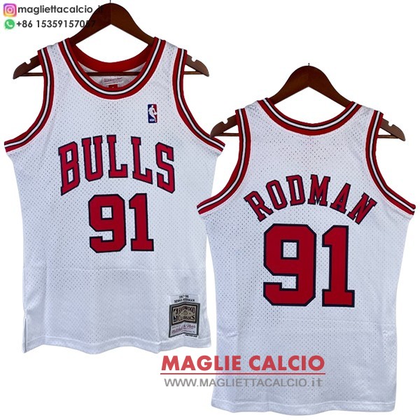 nba Retro magliette Chicago Bulls #91