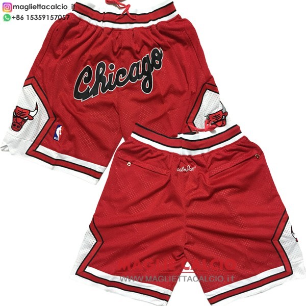 Pantaloncini NBA Retro Chicago Bulls - Stile Classico
