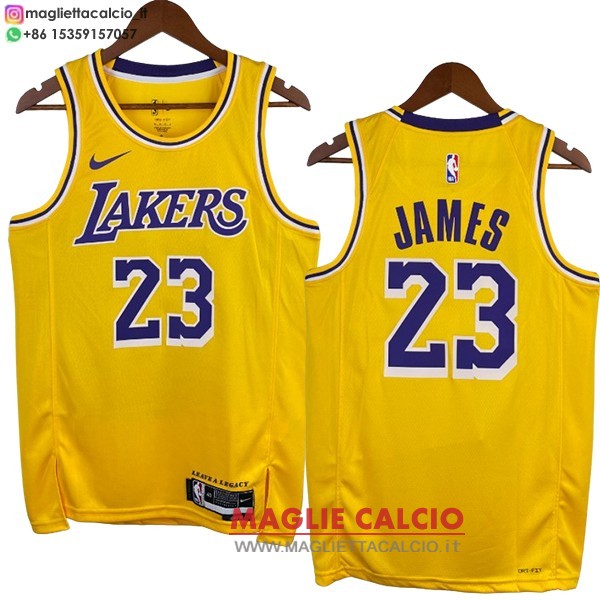 magliette nba Los Angeles Lakers 2023#23