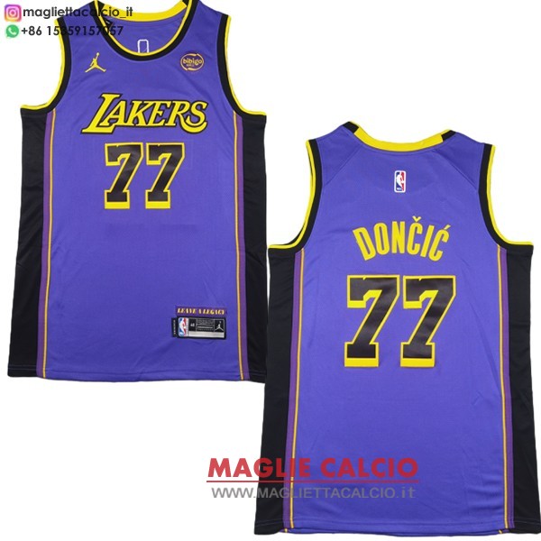 magliette nba Los Angeles Lakers #77