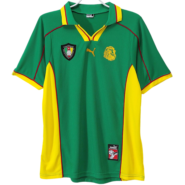 nuova prima divisione magliette camerun retro 1998