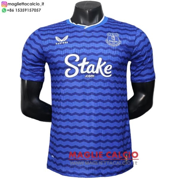thailandia nuova prima giocatori divisione magliette everton 2025-2026