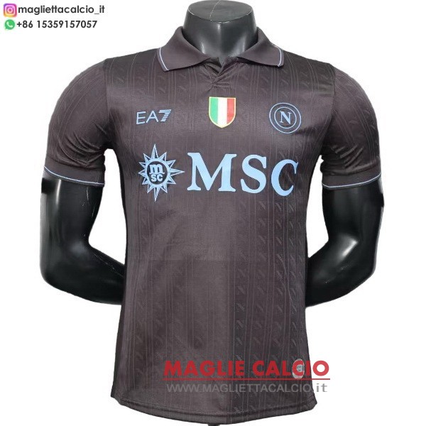 nuova terza giocatori divisione magliette napoli 2025-2026 blu