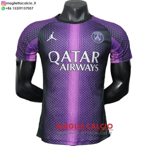 nuova speciale giocatori divisione magliette paris saint germain 2025-2026 purpureo