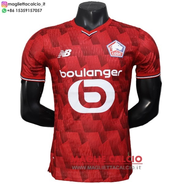 nuova prima giocatori divisione magliette Lille 2025-2026