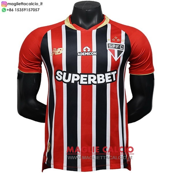 nuova seconda giocatori divisione magliette Sao Paulo 2025-2026