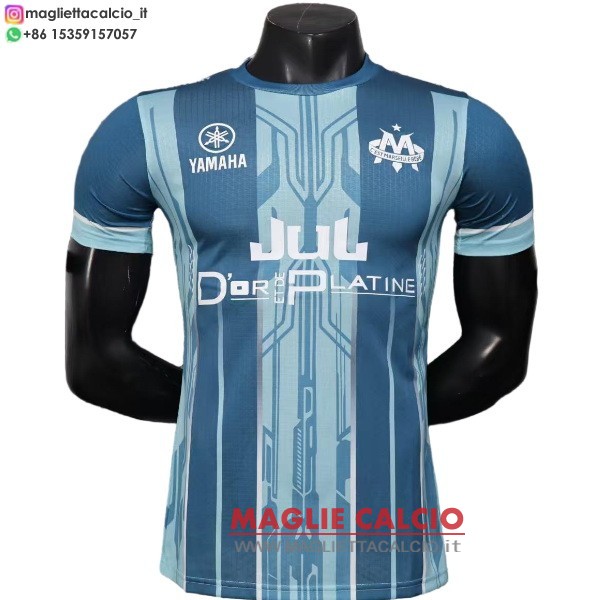 nuova speciale giocatori divisione magliette marseille 2025-2026 I blu