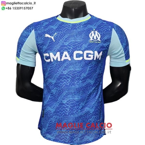 nuova terza giocatori divisione magliette marseille 2025-2026