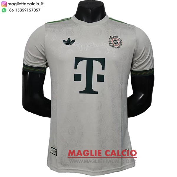 nuova speciale giocatori magliette bayern monaco 2025-2026 giallo verde