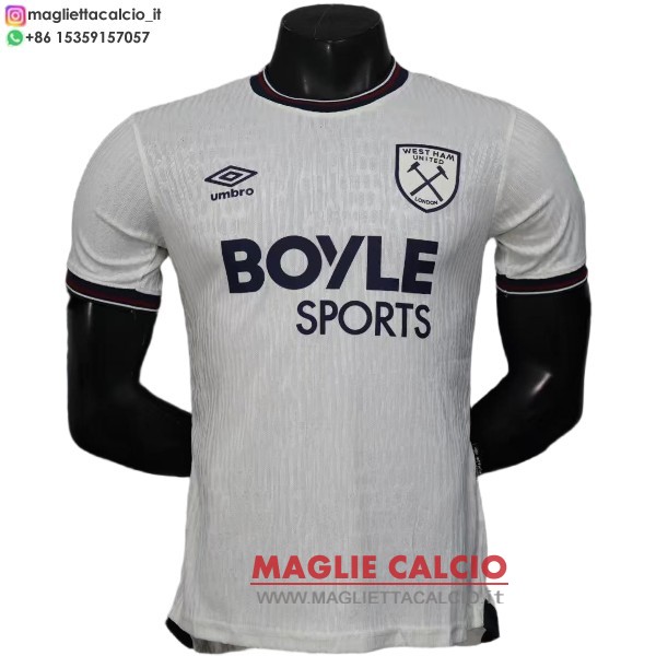 thailandia nuova seconda giocatori divisione magliette west ham 2025-2026