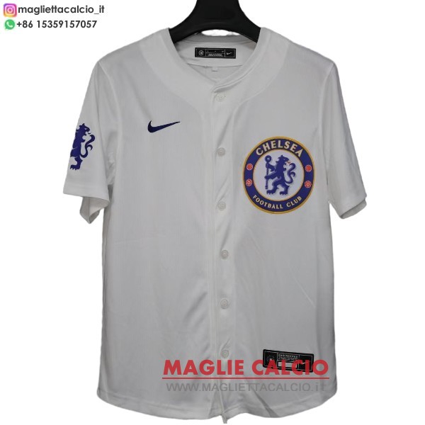 tailandia nuova speciale divisione magliette chelsea 2025-2026 bianco