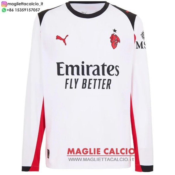 tailandia nuova seconda ML divisione magliette ac milan 2025-2026 tailandia nuova seconda ML divisione magliette ac milan 2025-2026