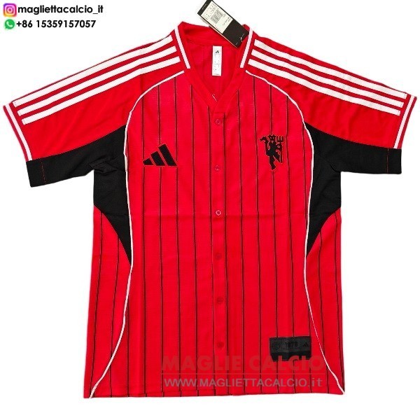 thailandia speciale magliette manchester united 2025-2026 rosso II nero