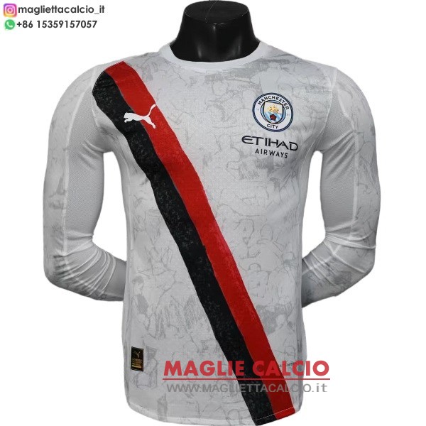 nuova seconda ML giocatori divisione magliette manchester city 2025-2026