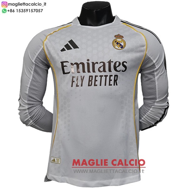 nuova prima ML giocatori divisione magliette real madrid 2025-2026