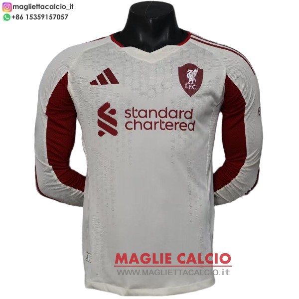 nuova seconda ML giocatori divisione magliette liverpool 2025-2026